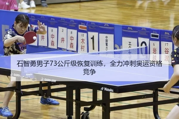 石智勇男子73公斤级恢复训练，全力冲刺奥运资格竞争